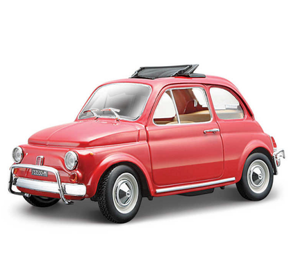 Bburago 1968 Fiat 500L 1:24 Scale Diecast Model Car