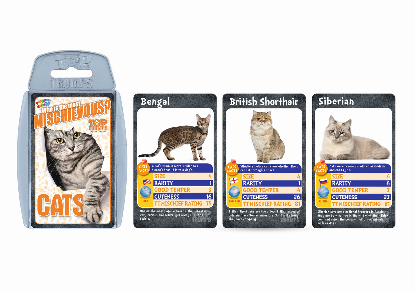 Toptrumps Cats Card