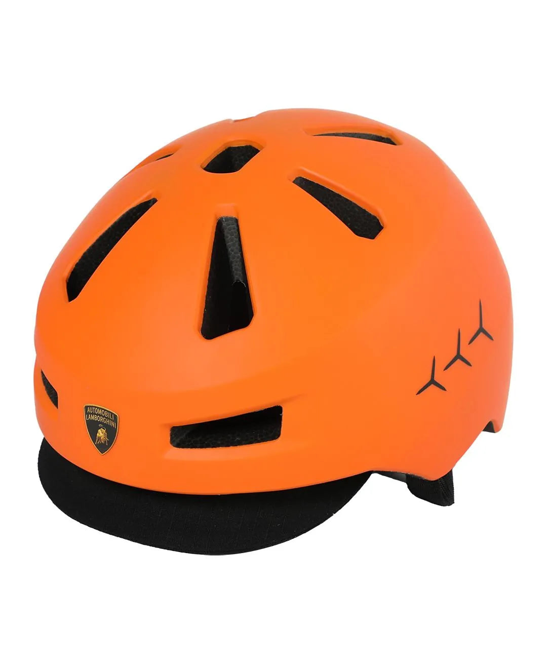 LAMBORGHINI HELMET WITH ADJUSTOR-W GIFT BOX-ORANGE