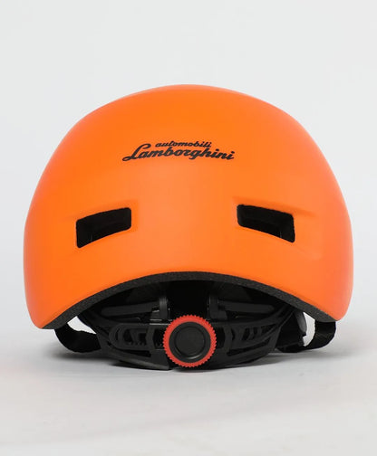 LAMBORGHINI HELMET WITH ADJUSTOR-W GIFT BOX-ORANGE