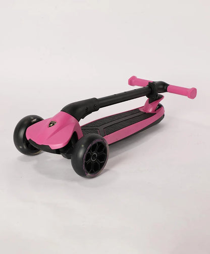 LAMBORGHINI 3-WHEEL KIDS SCOOTER WITH ADJUT HEIGHT-PINK