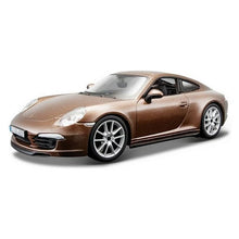 Bburago 1:24 Plus Porsche 911 Carrera S Metallic Brown Diecast Model