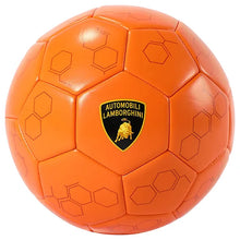 LAMBORGHINI No.5 PVC SOCCER BALL-ORANGE