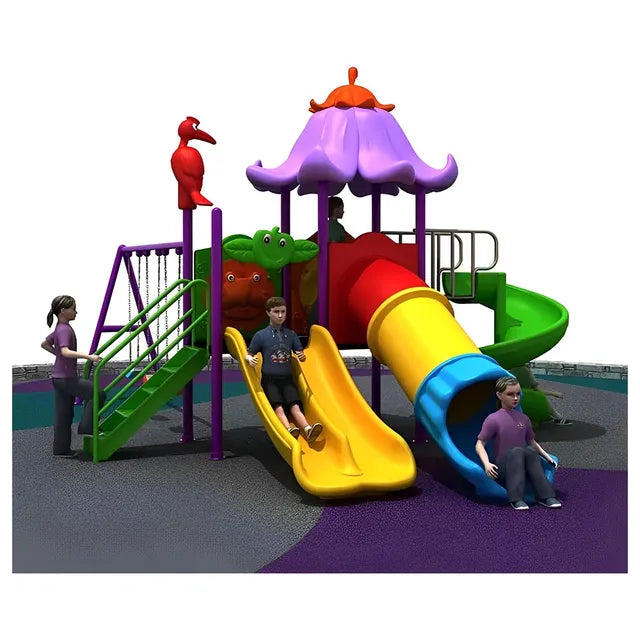 Myts Fun Junction: Activity Playcentre with Slides & Swings