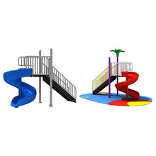 Myts Explorer's Spiral Slide - Assorted Colors for Outdoor Fun