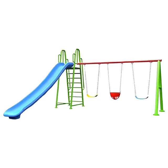 Myts Assorted Play Slide & Swings - Outdoor Fun for Kids