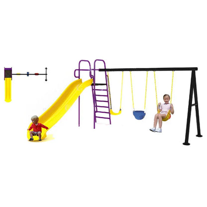 Myts Assorted Play Slide & Swings - Outdoor Fun for Kids