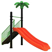 MYTS Palm Paradise Outdoor Straight Slide - Vibrant Red Fun!