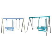 Myts Compact Double and Single Swing Set - Assorted Colors