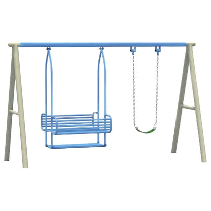 Myts Compact Double and Single Swing Set - Assorted Colors