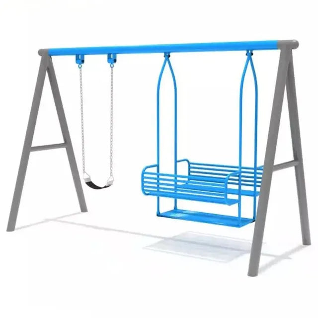 Myts Compact Double and Single Swing Set - Assorted Colors