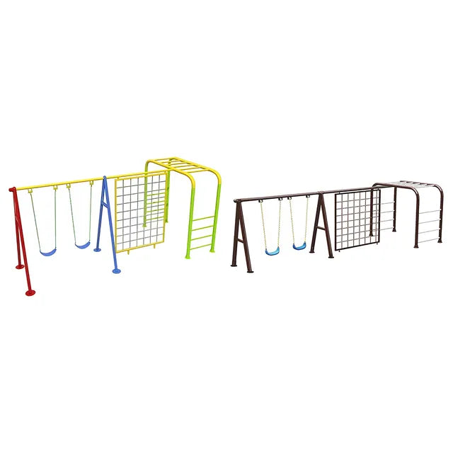 Myts Swing & Monkey Bars Combo Assorted Monkey Climbing Hanging Bars & Swing