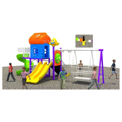 Myts Double Swing & Wavy Slide Adventure Mega Club Series