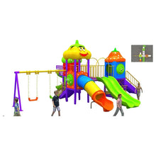 Myts Thrilling Fiesta Playground: Kid Swing and Tubular Slides Adventure