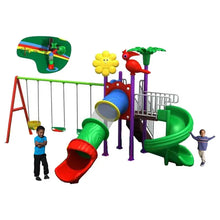 MYTS Thrilling Heights: Mega Pino Wavy Slide & Swings