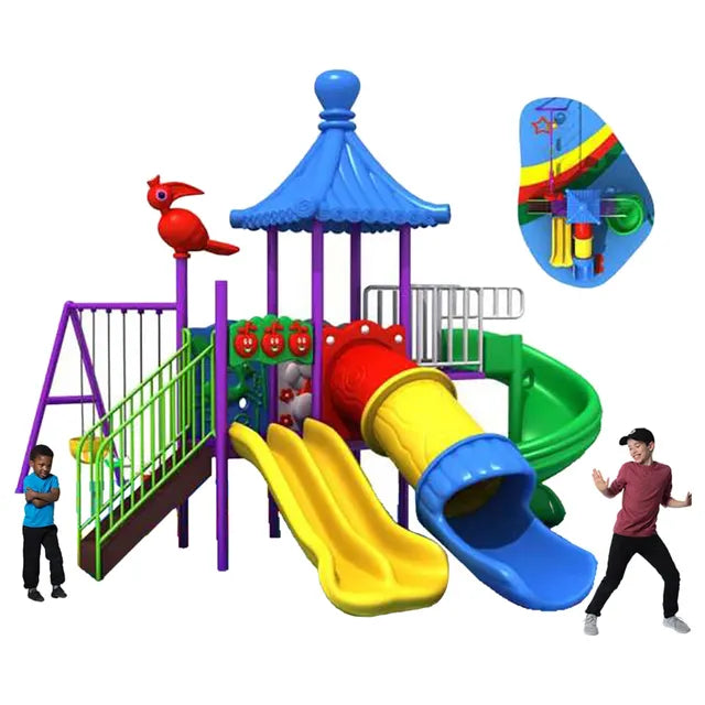 Myts Fly High Swing N Slide Mega Bird-themed Set for Kids