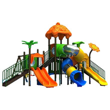 Myts Explorer's Paradise Mega Palm Kids Playground Set with Slide