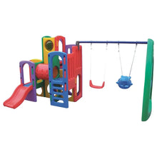 Myts Mega Kids Play Area with Slides and Swings