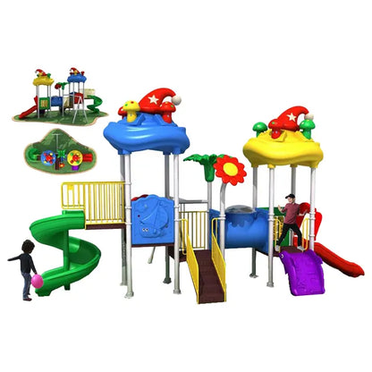 Myts Whimsical Wonderland Mega Funny Hat Playground with Slides