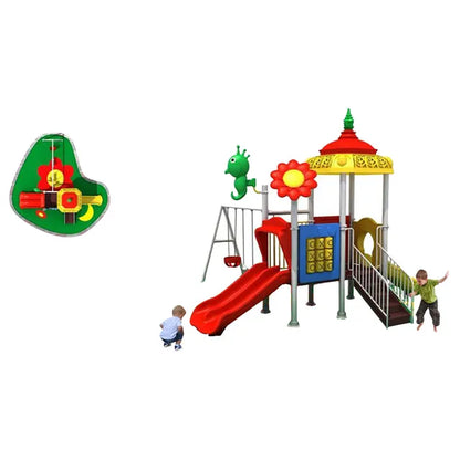 Myts Adventure Zone Mega Play Centre with Swings and Slides for Kids