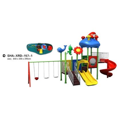 Myts Ultimate All Round Playground Mega Slides and Swings