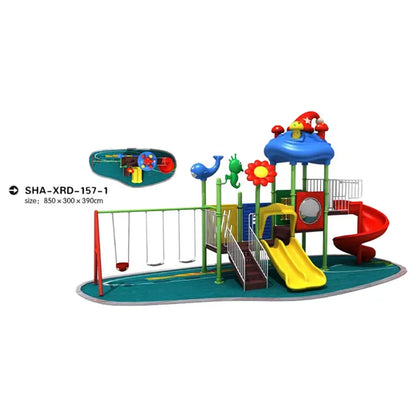 Myts Ultimate All Round Playground Mega Slides and Swings