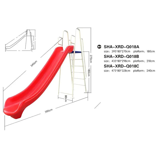 Myts Turbo Slide Exciting Mega Slide for Kids (180 cm)