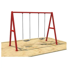 Myts Ruby Rush Swing Exciting Red Swing for Kids