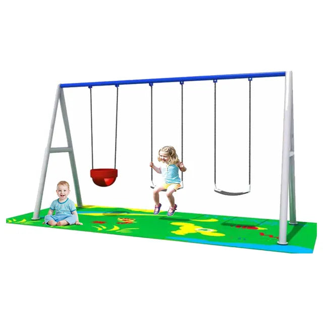 MYTS Metal Playground Swing Set: Outdoor Fun for Kids!