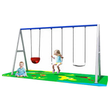 MYTS Metal Playground Swing Set: Outdoor Fun for Kids!