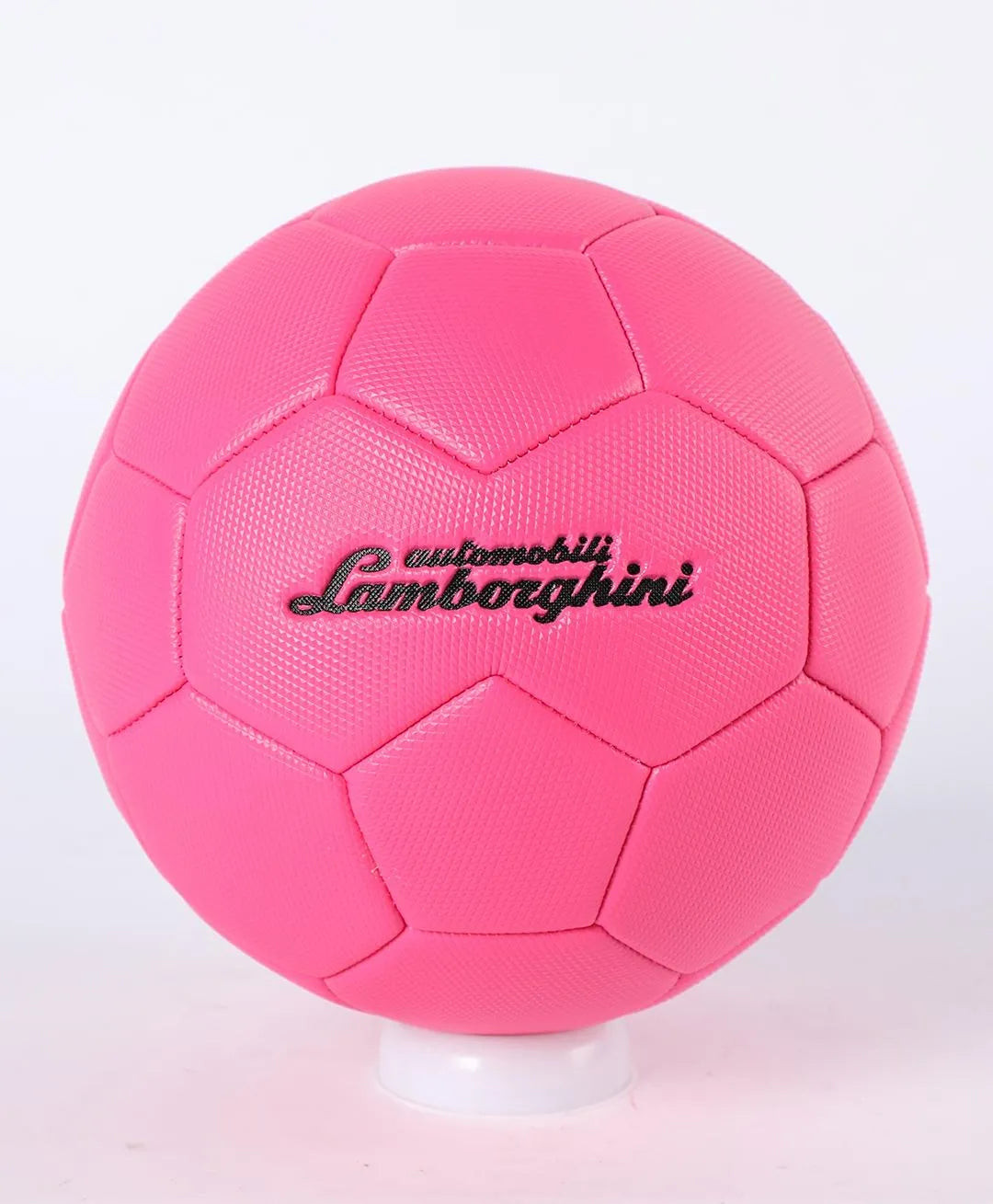 LAMBORGHINI #3 MACHINE SEWING PVC SOCCER BALL - PINK (Size 3)