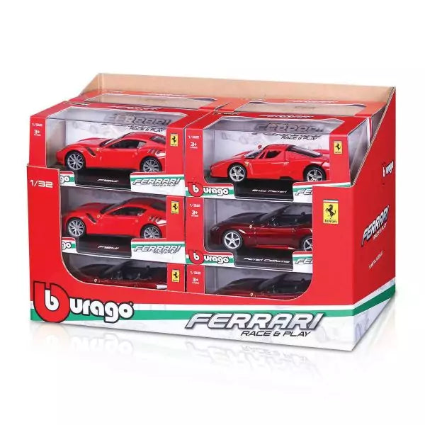 Bburago Ferrari Race & Play 1:32 Scale Die-Cast Model Car