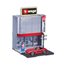 Bburago 1:43 Street Fire Car Dealer Playset