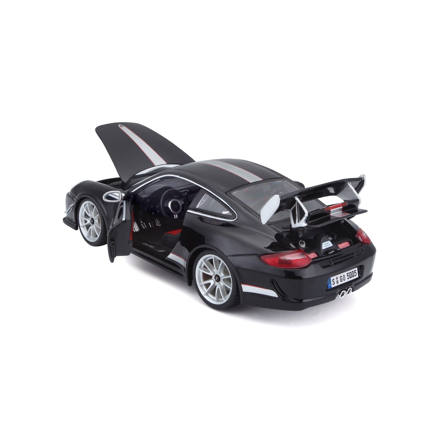 Bburago 1:18 Scale Porsche 911 GT3 RS 4.0 Black Diecast Model Car