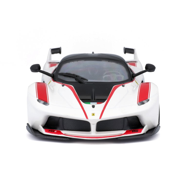 1/24 Bburago Ferrari Racing FXX-K #75 Diecast Model Car White