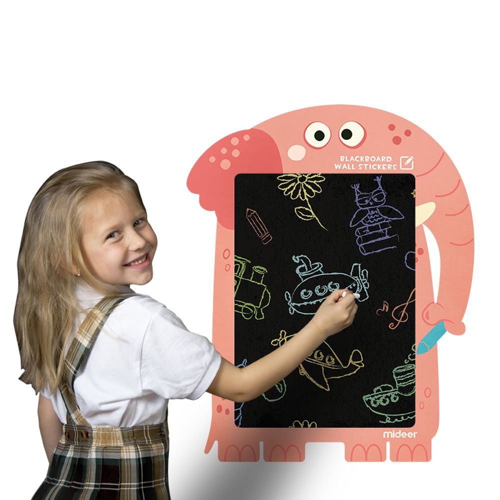 Magnetic Blackboard Sticker - Elephant