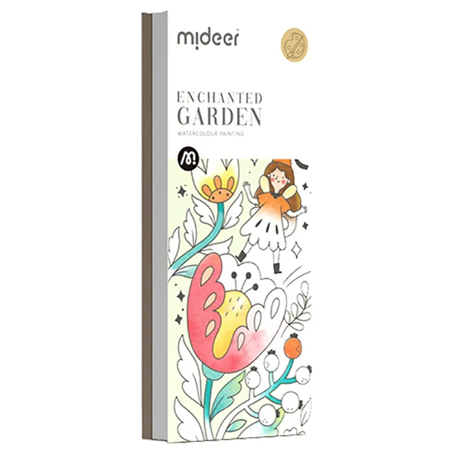 Paint with Water Booklet - Enchanted Garden