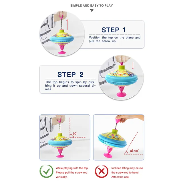 Suction Spinning Top - Large