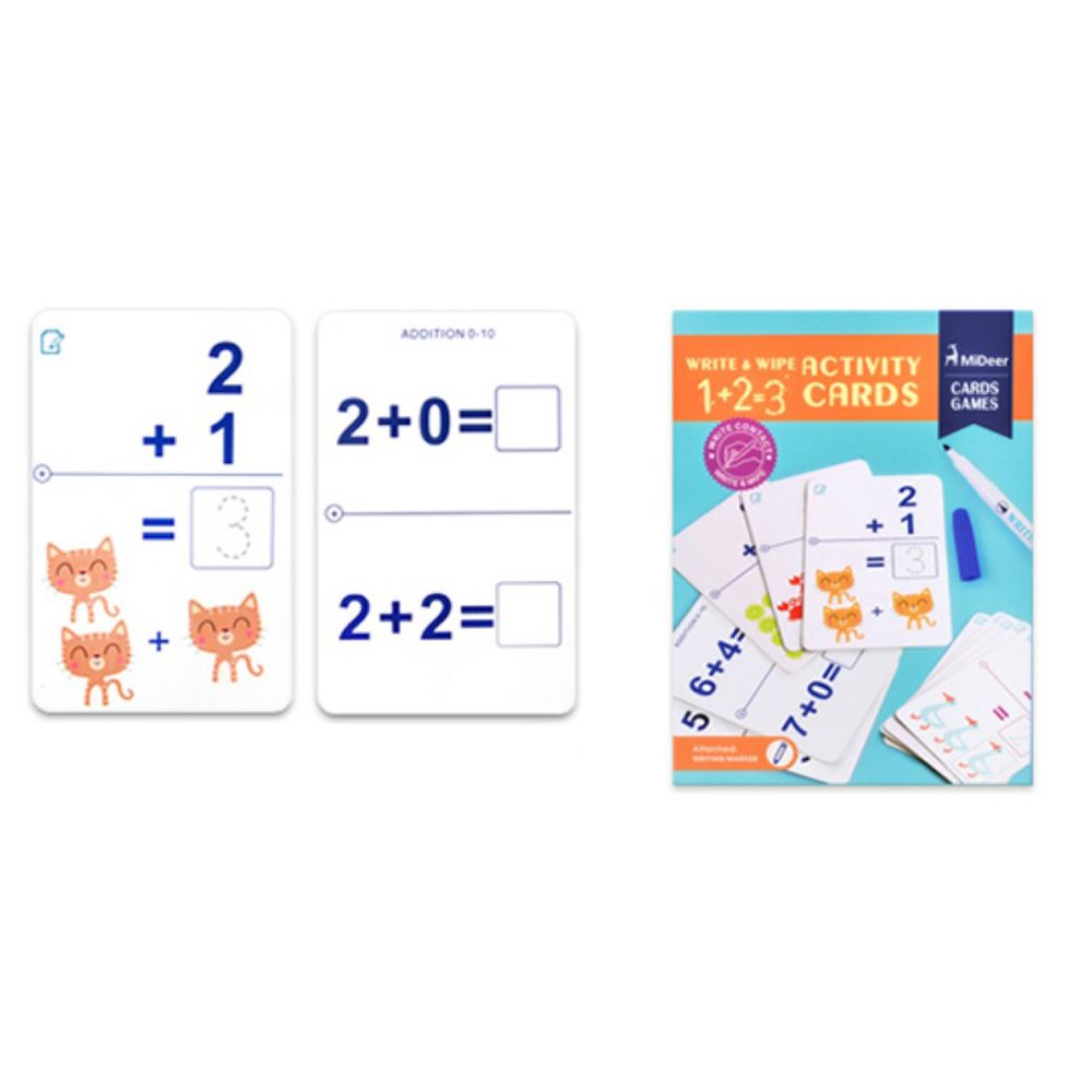 Write & Wipe Cards – Maths