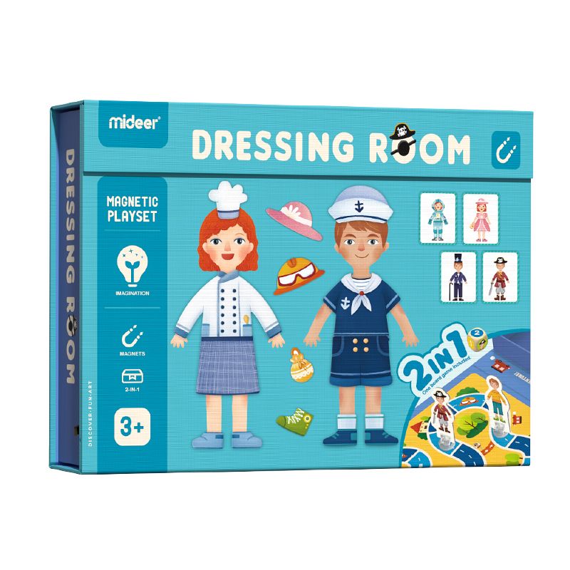 Boy & Girl Magnetic Dress up Game