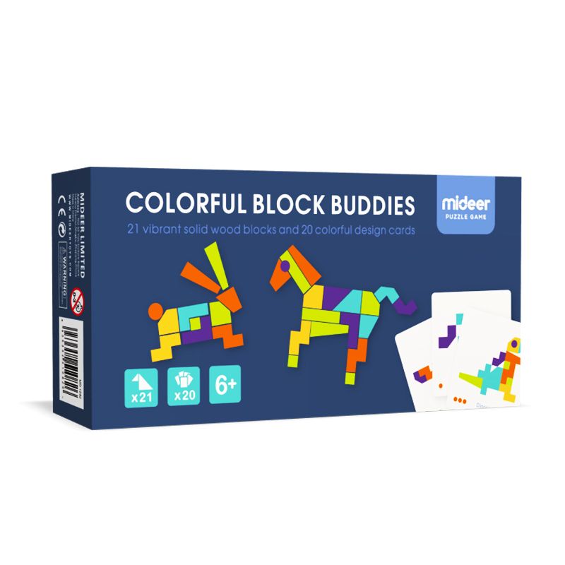 Colourful Block Buddies Game