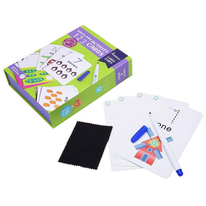 Write & Wipe Cards - 123