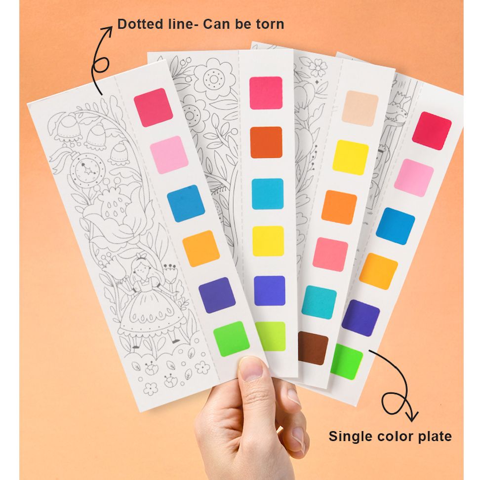 Paint w/ Water Booklet - Wonderful Holiday