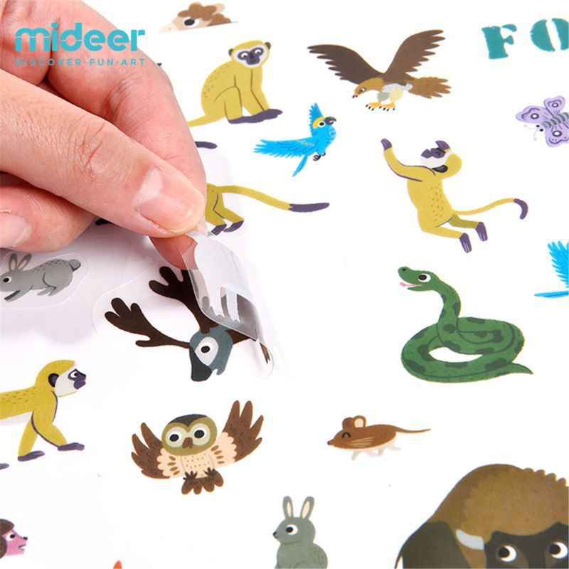 Animals Reusable Stickers