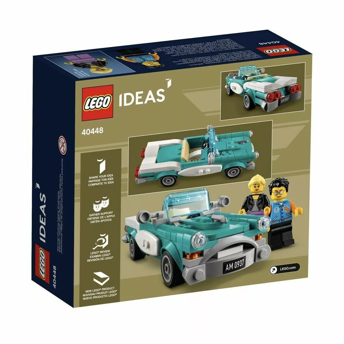 Lego Ideas Vintage 50's Car 40448 Building Set - 189 Pieces