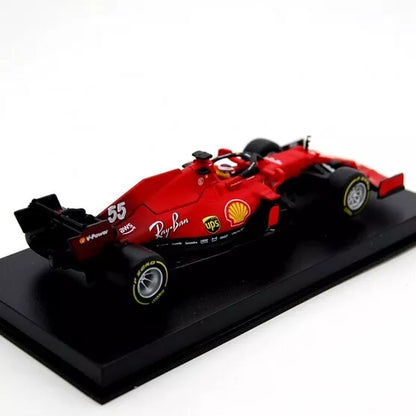 Bburago 1:43 Signature Series Ferrari F1 SF21 #55 Carlos Sainz 2021 Season