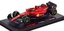 Formula Racing 2022 Ferrari F1-75 #55 Carlos Sainz 1/43 Scale Diecast Model by Bburago