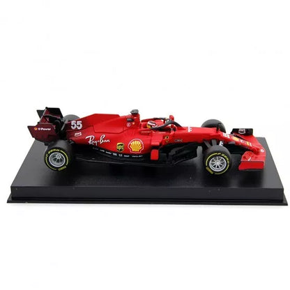 Bburago 1:43 Signature Series Ferrari F1 SF21 #55 Carlos Sainz 2021 Season