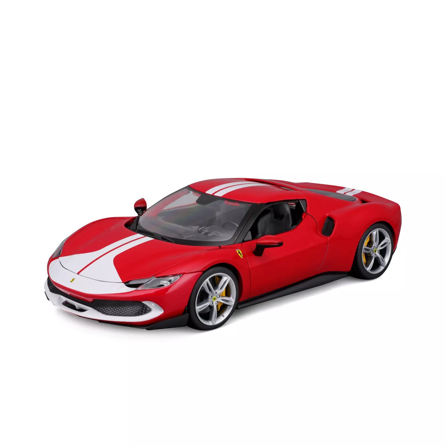 1:18 Ferrari 296 GTB Assetto Fiorano Red Diecast Model by Bburago