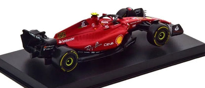 Formula Racing 2022 Ferrari F1-75 #55 Carlos Sainz 1/43 Scale Diecast Model by Bburago